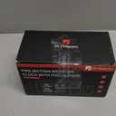 DR.PREPARE Projection Alarm Clock, Adjustable Projection Focus, Wireless Indoor Outdoor Temperature Humidity Monitor, 180 Projector, Snooze, Weather Forecast, Dual Alarms for Bedroom, Heavy Sleeper