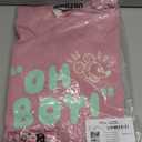 Amazon Essentials Disney | Marvel | Star Wars | Princess Women's Fleece Crew Sweatshirts (2XLarge, Mickey Oh Boy)