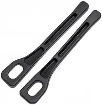 2PCS Universal Car Seat Gap Filler Between Seats Console Organizer Crevice Storage Bag Box Decoration Interior Accessories(Black)