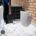 GardenPal Backflow Preventer Cover, Water Pipe Insulation Cover, Freeze Protection, Reusable for Your Pipes, Valves, Sprinkers and Irrigation System in Winter or Sun Exposure (35 * 45cm /14 * 18 inch)