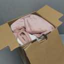 Waterproof Blanket 80"x90" for Adults, Reversible Waterproof Bed Cover for Dogs Cats Pets, Soft Leakproof Blanket for Bed Couch Sofa Furniture Protector, Dusty Pink/Off White