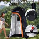 Large Shower Tent, Portable Privacy Tent with Mesh Floor & Carrying Bag, Lightweight & Sturdy, Easy Set Up, Portable Changing Room for Camping & Hiking, Fishing, Beach
