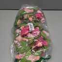 8 PCS Valentine Candle Rings Wreaths 9" Rose Tulips Flowers Candle Holder Rings Valentines Wreaths for Front Door for Window Front Door Flowers Wedding Anniversary Party Decoration