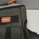 Insulated Cooler Backpack,33/45 Cans Multifunctional Double Deck Leakproof Cooler Bag with Sternum Strap,Large Capacity Lightweight Travel Camping Beach Backpack (Green)