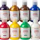 Fantastory Tempera Paint for Kids 12 Colors (8.4 oz Each) Washable Tempera Paint, Kids Poster Sponge Painting, Non-Toxic Finger Hand Bottles Gifts