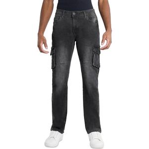 X RAY Mens Denim Jeans, Slim Fit Basic Washed Tapered Leg Stretch Jeans for Men, XXL