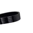 Ribbed Belt for Sports Bikes and Treadmills - Durable Rubber Exercise Belt Drive Belt 280J7ribs