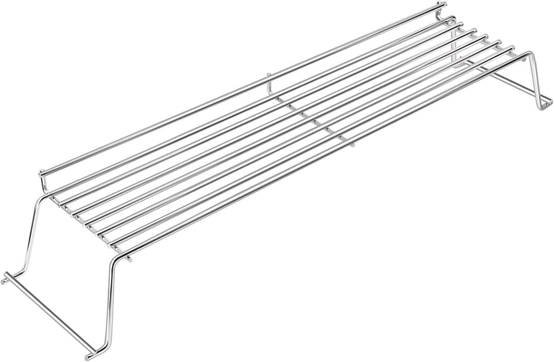 Criditpid 65054 Grill Warming Rack for Weber Genesis 300 Series, Genesis E310, E320, E330, S310, S320, S330, Stainless Steel Warming Grate Rack for Weber Genesis Grill Replacement Parts, 81323, 62749