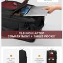 Carry On Luggage 22x14x9 Airline Approved, 22-Inch Suitcases with Spinner Wheels, Softside Carry-on Luggage with TSA Lock for Men Women Business Trip, Lightweight Large Capacity Luggage for Travel