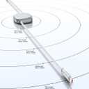 240W USB C to USB C Cable,PD 3.2 Retractable USB C Cable with Magnetic Slot for Travel,Car,5 Preset Length,Fast Charging for iPhone 17/16/15,iPad,MacBook,Galaxy S25/24,Grey,3.3ft,2pack