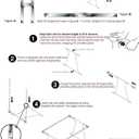 Officemate Universal Hanging File Frame, Letter and Legal Size, Rails 24 to 27, Steel, 1 Set 