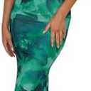 PRETTYGARDEN Women's 2026 Spring Floral Spaghetti Strap Maxi Dress Stretch Sexy Bodycon Dress Backless Slip Long Dresses S (B-Green)