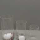 PHOSPHOR 18 Pcs Cylinder Glass Candle Holder 6'', 8'', 10'', Hurricane Candle Holder for Pillar Candle Tall Glass Cylinder Centerpieces Vases Floral Room Decor