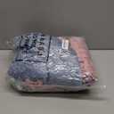 Reginary 4 Pack Fuzzy Blanket 30 x 40'' Waffle Flannel Baby Throw Blankets Warm Nursery & Crib Blankets for Girl & Boy Newborn Infant (Purple, Pink, Gray, Blue)