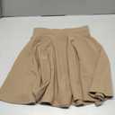 PUKAVT Women's Basic Casual Skirts A-Line Mini Flared Stretchy Skater Party Skirt (Medium)