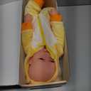 BABESIDE Lightweight Baby Doll Set  15" Realistic Soft Doll for Girls, Easy to Carry & Hug  Pretend Play & Gift (Yellow)