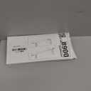 Over Cabinet Towel Holder, Stainless Steel Over The Cabinet Towel Rack Bars for Kitchen Cabinet Doors, Dish Towel Holder with Hooks, 2 Pack (Brushed Nickel) (10.5 inch)