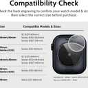 amBand Compatible with Apple Watch Series 9/8/7/6/5/4 & SE 3/2/1 41mm/40mm Band Case for Men, M1 Sport Rugged Case with Strap Military Protective Cover Bumper for iWatch 41/40 mm - Desert Tan