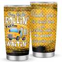 Ani-Cirla Bus Driver Appreciation Gifts, School Bus Driver Gifts, Bus Driver Gifts for Women, 20oz Tumbler Gifts for Bus Drivers, Bus Driver End of Year Gift