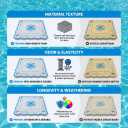 Floating Mahjong Table for Pool, Waterproof Floating Game Board Double-Sided for Mahjong & Poker, Floating Card Table for Pool, Domino, Scrabble, Rummikub, Pool Lake Beach