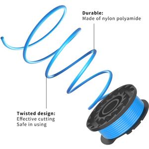 Trimmer Spool Line for Greenworks - Single Line Auto-Feed Replacement Trimmer Spool, 9 Spools 