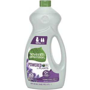 Seventh Generation Dish Liquid Soap Lavender Flower & Mint Refill Dishwashing Soap Biodegradable liquid soap 50 Fl oz