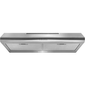 COSMO COS-5MU30 30 in. Delta Collection Ducted Under Cabinet Range Hood, Button Controls, Reusable Filters, LED Lights, Stainless Steel