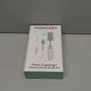 Momcozy Bottle Brush Kit, Innovative Push-Press Design for Better Cleaning - Baby Bottle Cleaner Brush for Baby Bottle, Breast Pumps, Nipples, and More - Can Generate Foam for Better Cleaning, Green