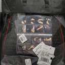 Tomatoman F150 Seat Covers Compatible with 2009-2026 Ford F150 2017-2026 F250 F350 F450 Trucks Crew Cab with Waterproof Faux Leather Super Duty Limited Fx4 XLT Pickup Cushion(2PCS Front/Black-Red)