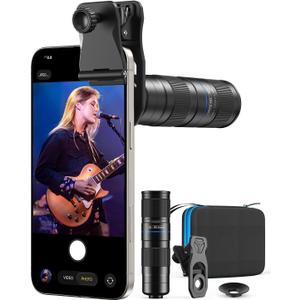 MIAO LAB 5-10X Zoom Telephoto Lens, High Power Telephoto Mobile Cell Phone Lens for iPhone 17/16/15/14/13 Series, Samsung, Android Phone and Most Smartphone