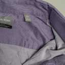Michael Kors Men's Dress Shirt Comfort Stretch Regular Fit Purple Haze,L