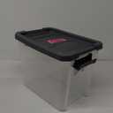 Sterilite Box Stacker Modular Clear 30QT 14733V06