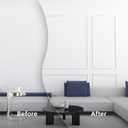 Peel and Stick Wall Molding Kit Set of 6 Frames, Premade Wainscoting Panels for Interior Wall Decor, Molding Trim for Living Room Bedroom Corridor Home Accent Walls Panel, 24in-14 pcs/54in-6 pcs/48in-4 pcs
