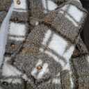 Brown Plaid Sherpa Jacket
XL