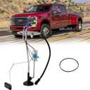 Fuel Pump Sender Unit, Fuel Pump Assembly Compatible with Ford F250 F350 Super Duty 2003 2004 2005 2006 2007 6.0L V8, Fuel Sending Unit Replace 5C3Z-9275-BA 5C3Z9275BA