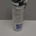 OLDLEY Water Bottle, 32oz Motivational Sports Water Bottle with Time Marker - Times to Drink - Tritan, BPA Free, Wide Mouth Leakproof, Clear (1 Bottle)