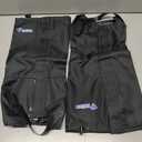 MAGARROW Leg Gaiters Hiking Snow Boot Gaiter Outdoor Waterproof Gaiters Shoes Cover Oxford Fabric (Black, X-Large)