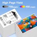 67XL Ink Cartridges Black/Color Combo Pack Replacement for HP Ink 67 67XL HP Printer Ink High Yield Works with DeskJet 2755e 2855e 2700 2800e 2700e 4255e 4155e Envy 6055e 6000 6455e 6400 (2-Pack)
