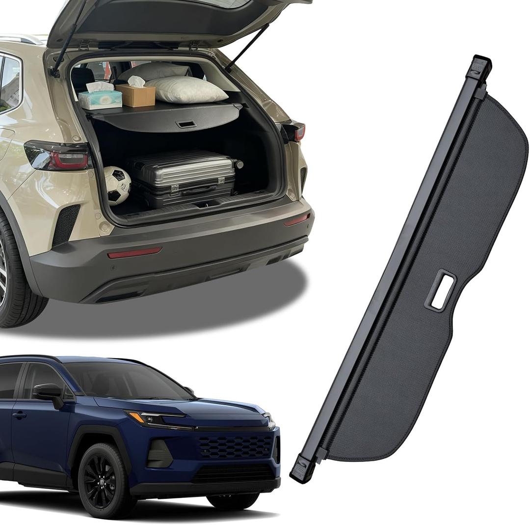 Cargo Cover for 2026 Toyota RAV4,Retractable Trunk Cover