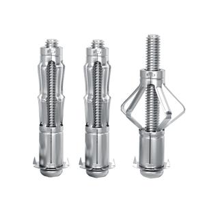 30 pcs Molly Bolts, Metal Drywall Anchors, Heavy Duty Zinc Plated Steel Molly Bolt (M6-52)