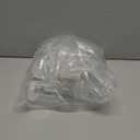 (20) Round Clear Plastic (Penny Cent) Size Coin Storage Tube Holders Screw on Lid (Transparent-20pcs)