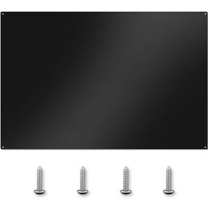 36 x 24 Stainless Steel Backsplash - Ultra Flat Metal BackSplash Panel with 4 Pre-Drilled Holes for Quick Install| Kitchen Backsplash Fits Stove Behind Kitchen Wall & Range Hoods