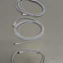 3-Pack [3.3FT+6.6FT+10FT] 60W USB C to USB C Cable, Type C to Type C Cable, Fast Charging Cable for iPhone 17 16 15 Pro Plus Pro Max Air for Galaxy S25, for iPad, for MacBook and More