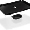 Replacement Grease Tray with Catch Pan for Dyna Glo Grill Replacement Parts, 24-30" Universal Drip Pan for 4 5 Burner Gas Grill Nexgrill Replacement Parts, Grill Tray for Kenmore BHG Expert (Black)