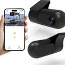 1080p Dash Cam Front and Rear, Night Vision, Loop Recording, WDR, Dash Camera for Cars