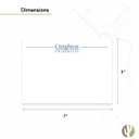 Desert Cactus Creighton University 10 Pack Notecards Stationery Cardstock CU Bluejays Includes Envelopes Memo Party Thank You (Notecard 1b)