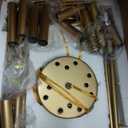 Gold Chandeliers for Dining Room Light Fixture Over Table, Modern Farmhouse Chandeliers for Living Room,12-Lights Candle Lighting Fixtures for Entryway Kitchen Island Foyer