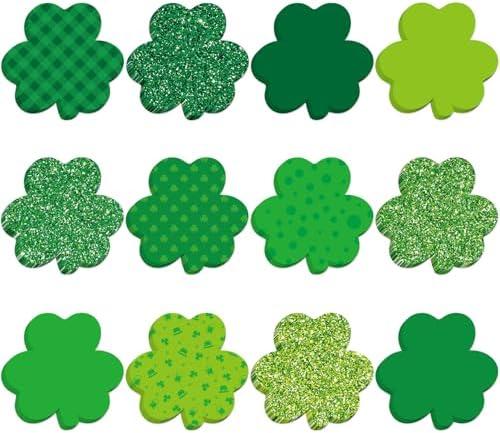 600 Sheets St Patrick's Day Sticky Notes, Lucky Shamrock Notepads Irish St. Patrick's Day Memo Pads for Home Office School Party Supplies
