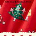 PATPAT Multipack Girl Toddler Dresses Sleeveless Flamingo Striped Toddler Casual Dresses (18-24 Months, Red Christmas)