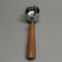 51mm Portafilter 3 ears with Double Spout | Only Compatible for Delonghi Dedica EC680/EC685/EC885 | with 0.3mm pores Stainless Steel Filter Basket